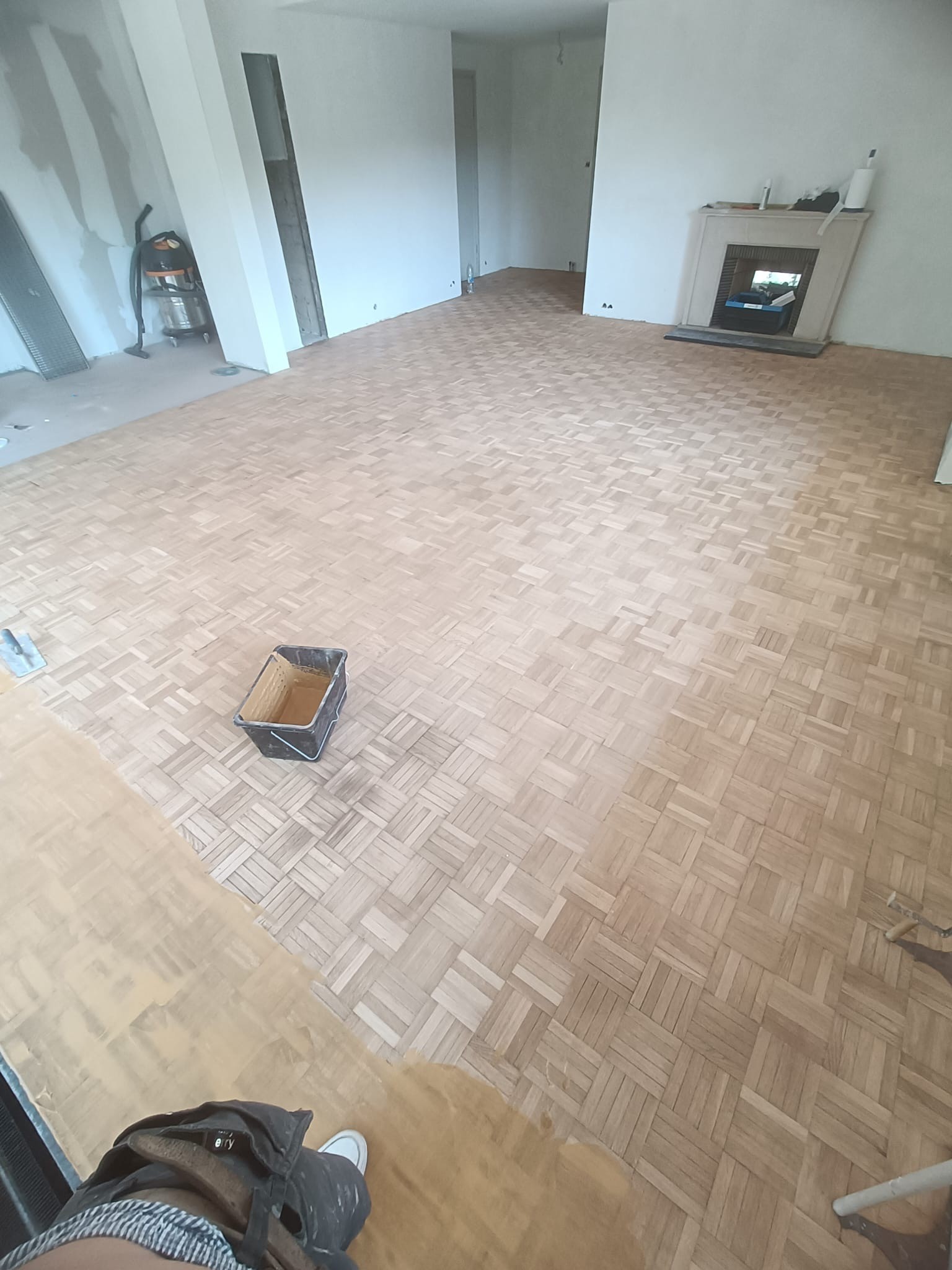 Oude houten vloer renoveren